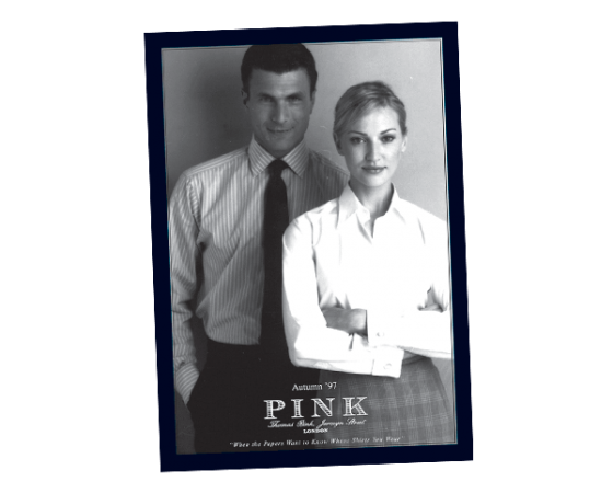 Pink catalogue design